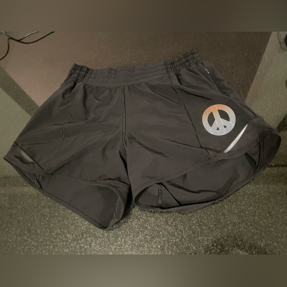 Lululemon X Mad Happy shorts